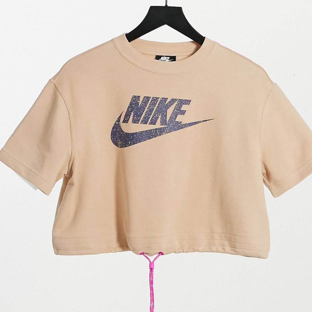 Nike Icon Drawstring Crop // RETRO